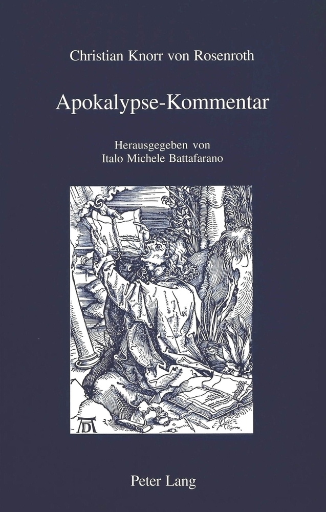 Cover: 9783039104017 | Apokalypse-Kommentar | Herausgegeben von Italo Michele Battafarano