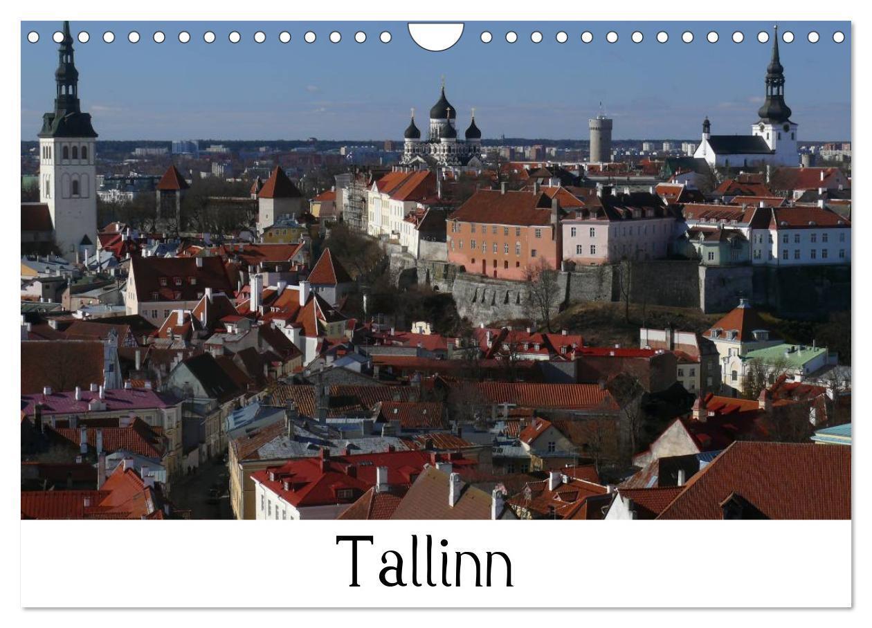 Cover: 9783383578694 | Tallinn (Wandkalender 2024 DIN A4 quer), CALVENDO Monatskalender