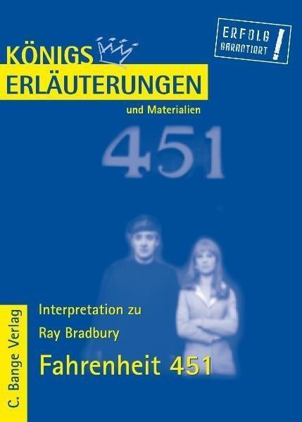 Cover: 9783804418370 | Erläuterungen zu Ray Bradbury: Fahrenheit 451 | Ray Bradbury | Buch