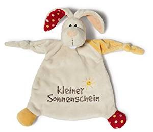 Cover: 4012390400434 | Nici 40043 Schmusetuch Hase kleiner Sonnenschein 25x25cm | 40043