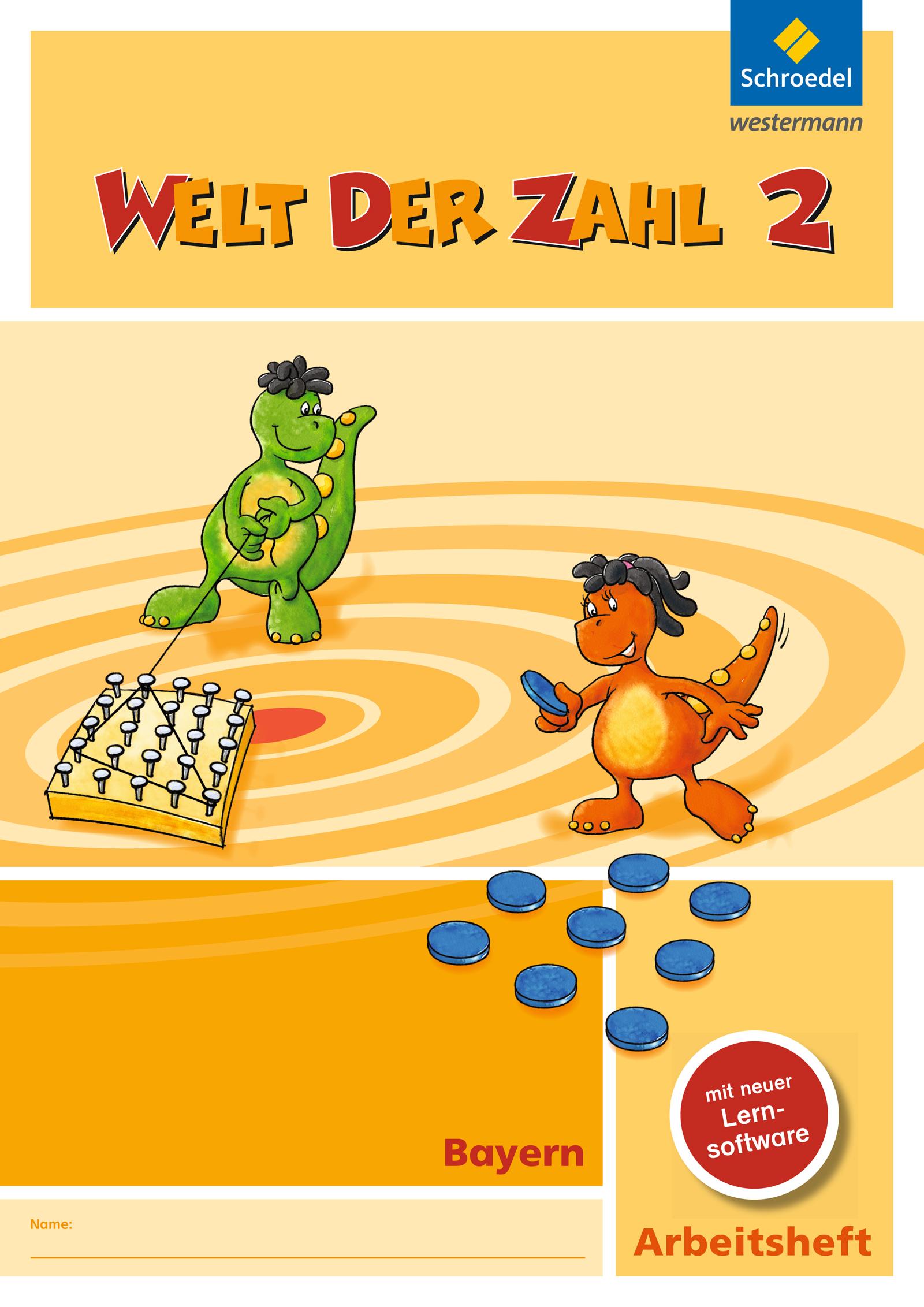 Cover: 9783507047167 | Welt der Zahl 2. Arbeitsheft 2 mit CD-ROM. Bayern | Ausgabe 2014