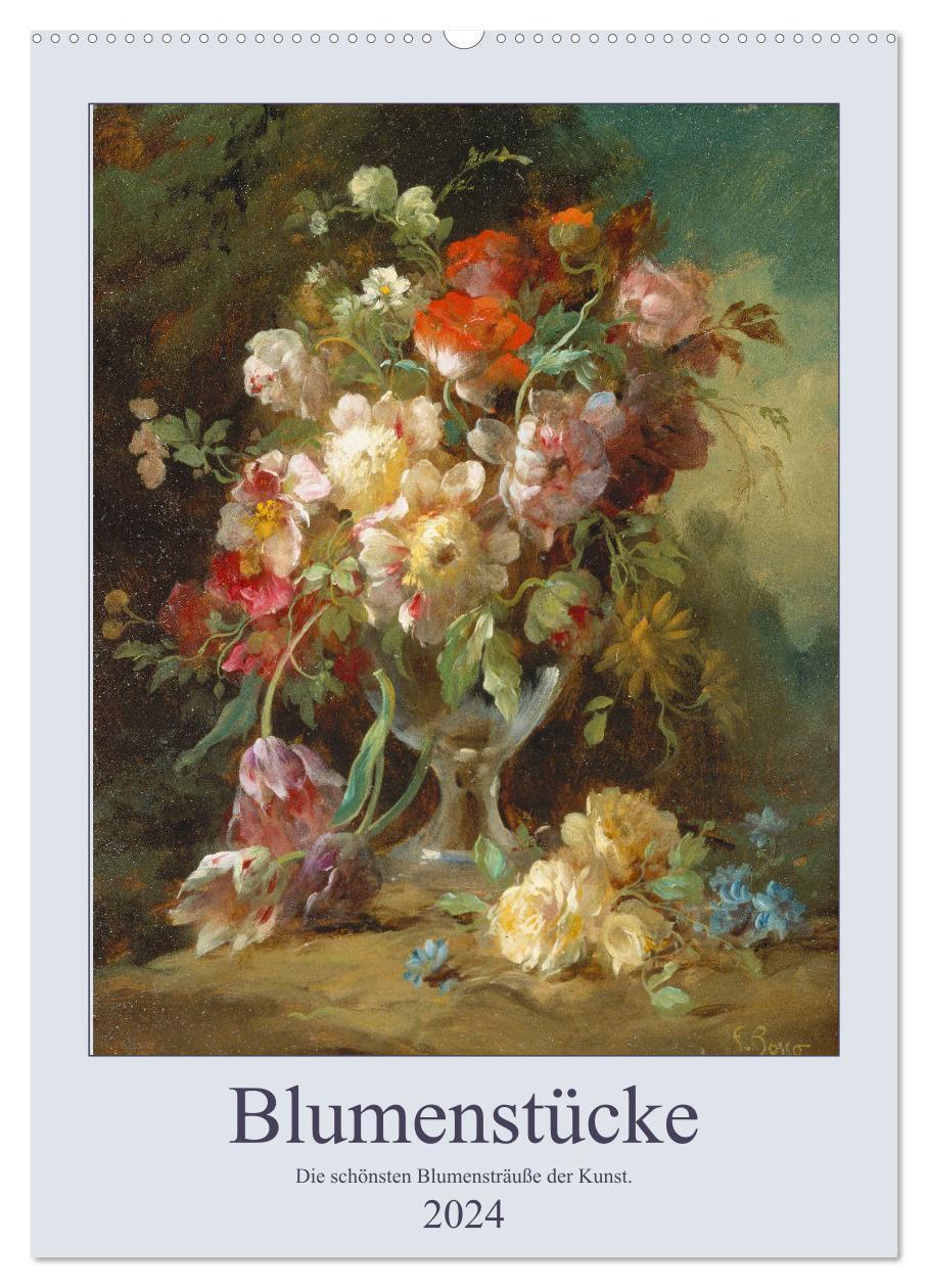 Cover: 9783675697119 | Blumenstücke 2024 (Wandkalender 2024 DIN A2 hoch), CALVENDO...
