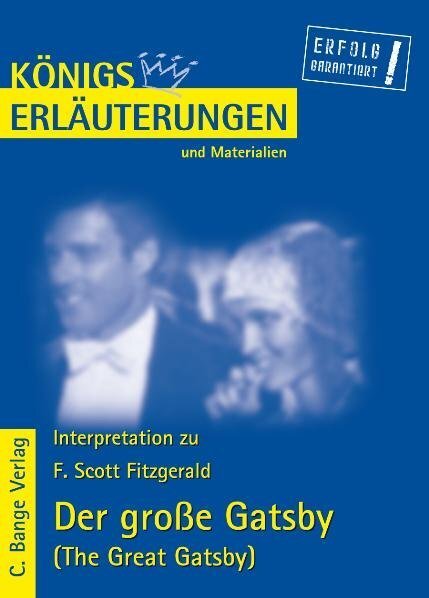 Cover: 9783804417922 | F. Scott Fitzgerald 'Der große Gatsby' | (The Great Gatsby) | Buch