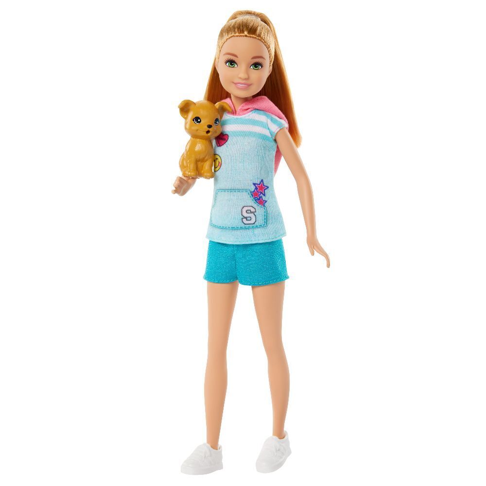 Bild: 194735180332 | Barbie Stacie-Puppe mit Hündchen | Stück | Blister | HRM05 | Mattel