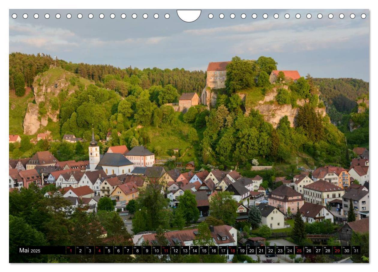 Bild: 9783435607624 | Unterwegs auf der fränkischen Burgenstraße (Wandkalender 2025 DIN...