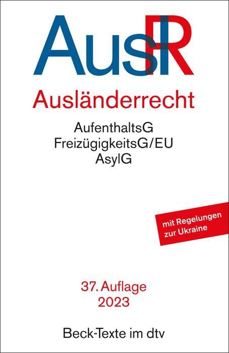 Cover: 9783423531856 | Ausländerrecht | Rechtsstand: 1. März 2023 | Taschenbuch | 935 S.
