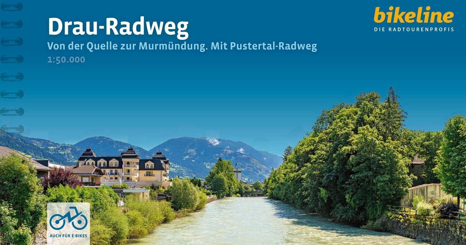 Cover: 9783711101617 | Drau-Radweg | Esterbauer Verlag | Taschenbuch | Spiralbindung | 2023