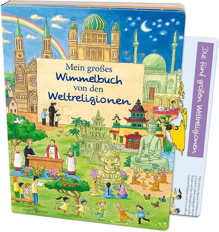 Cover: 9783766624581 | Mein großes Wimmelbuch von den Weltreligionen | Vera Marquardt | Buch