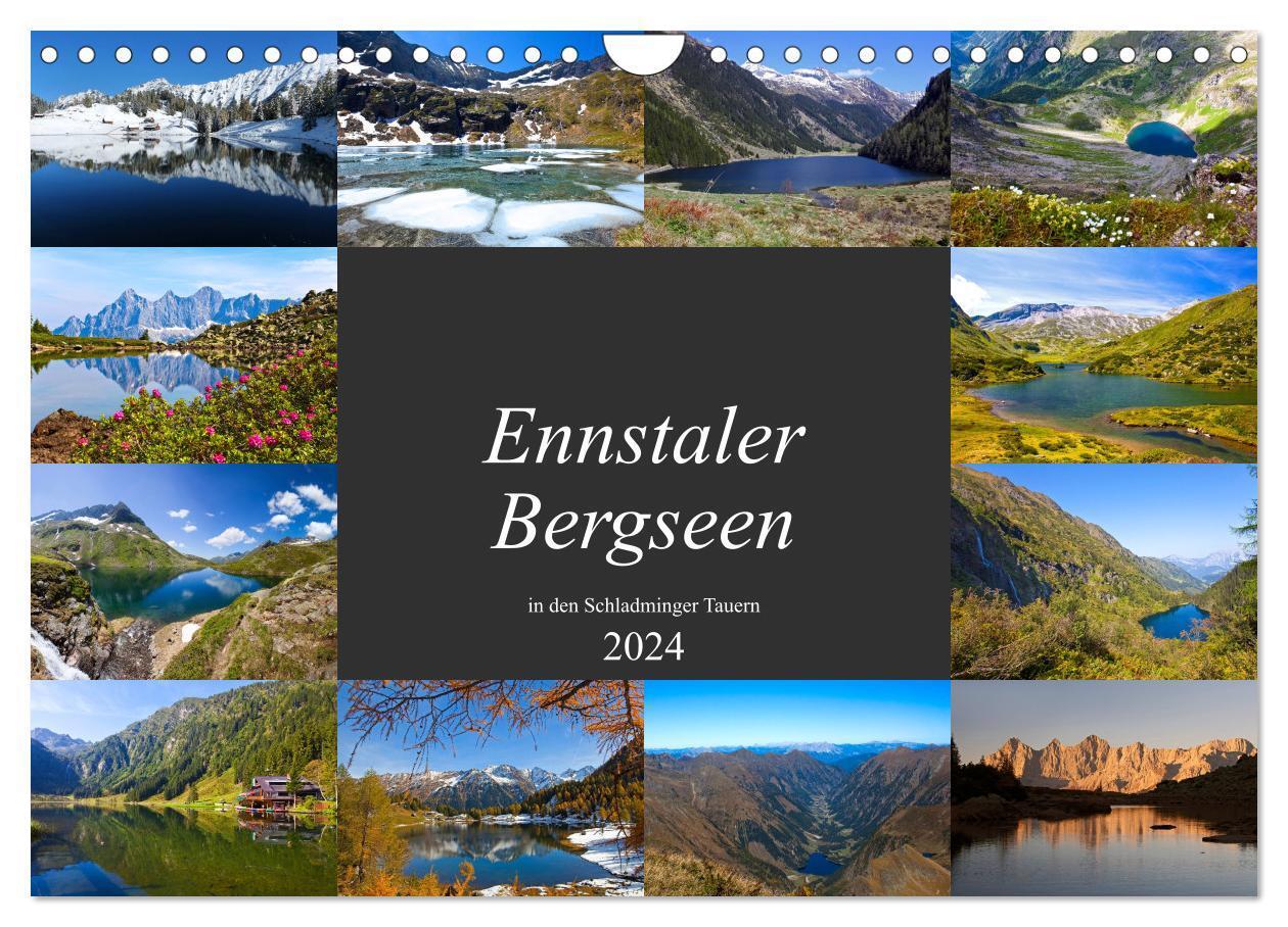 Cover: 9783675459359 | Ennstaler Bergseen in den Schladminger Tauern (Wandkalender 2024...