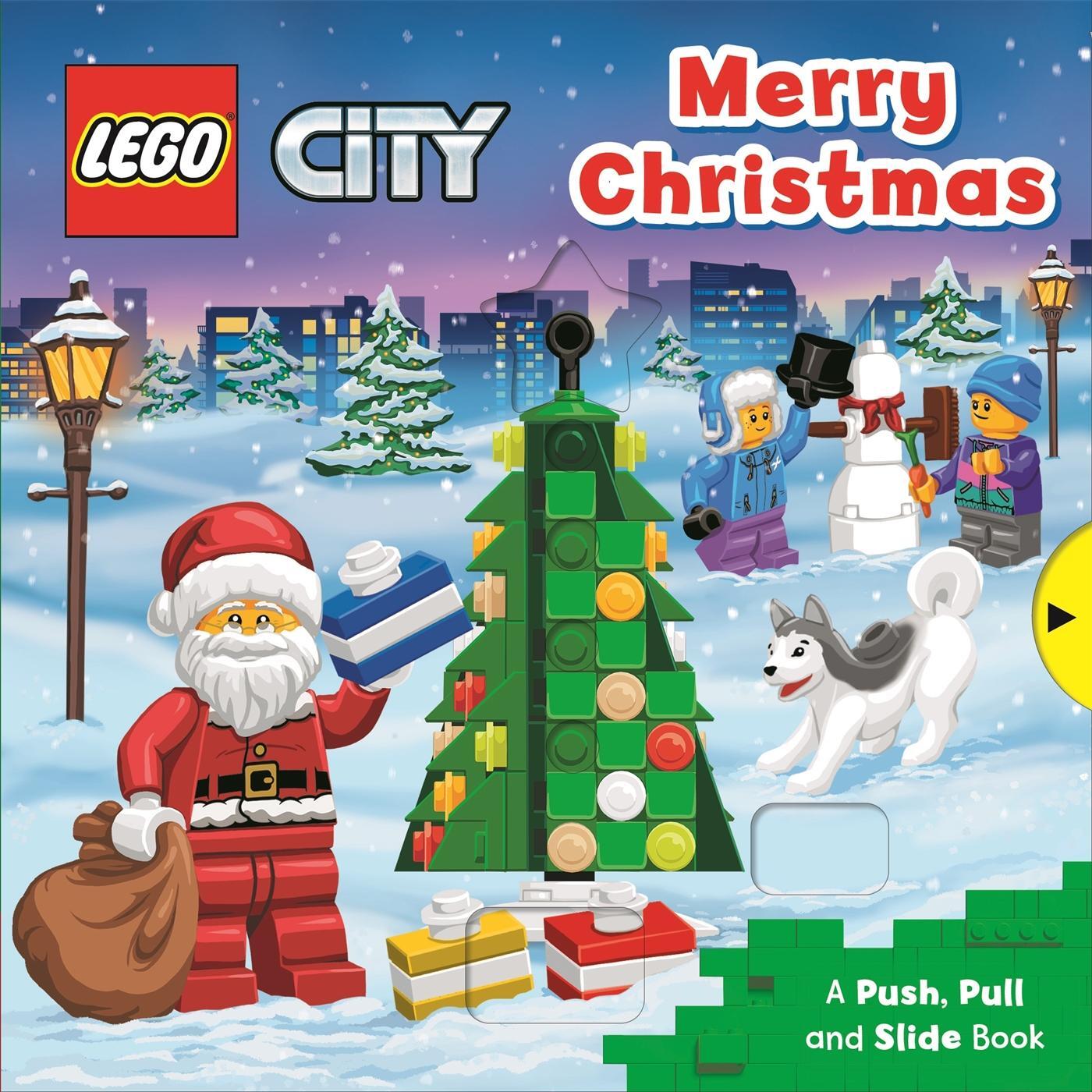 Cover: 9781529058314 | LEGO (R) City. Merry Christmas | A Push, Pull and Slide Book | Buch