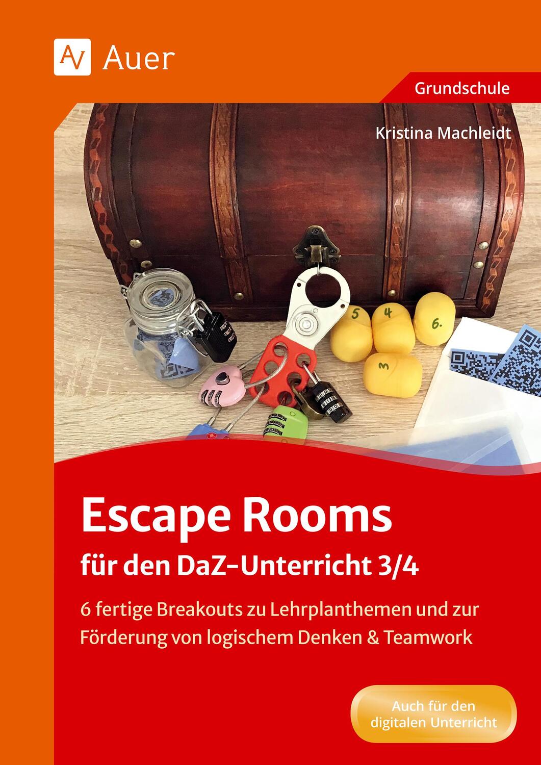 Cover: 9783403089308 | Escape Rooms für den DaZ-Unterricht 3/4 | Kristina Machleidt | 84 S.