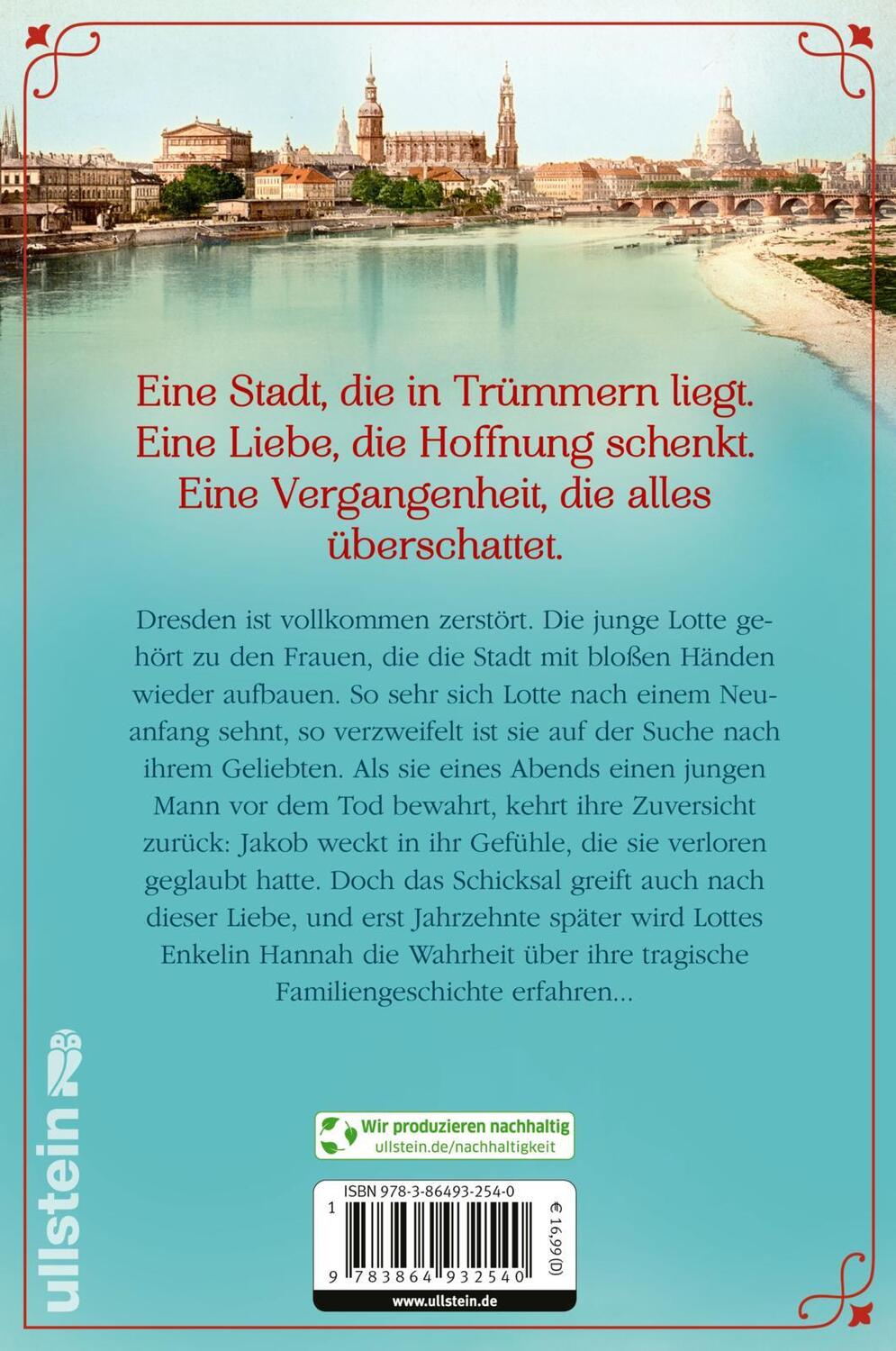 Rückseite: 9783864932540 | Schicksalsjahre. Die Frauen vom Neumarkt | Julie Heiland | Taschenbuch