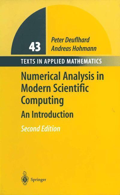 Bild: 9780387954103 | Numerical Analysis in Modern Scientific Computing | An Introduction