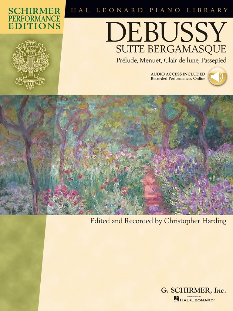 Cover: 884088967833 | Debussy - Suite bergamasque | Claude Debussy | Buch + Online-Audio