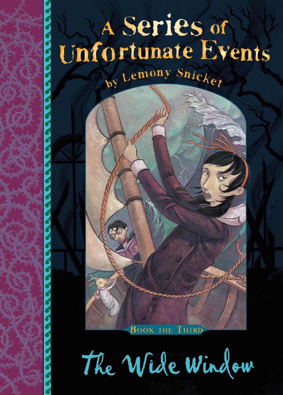 Cover: 9781405266086 | A Series of Unfortunate Events 03. The Wide Window. Netflix Tie-In
