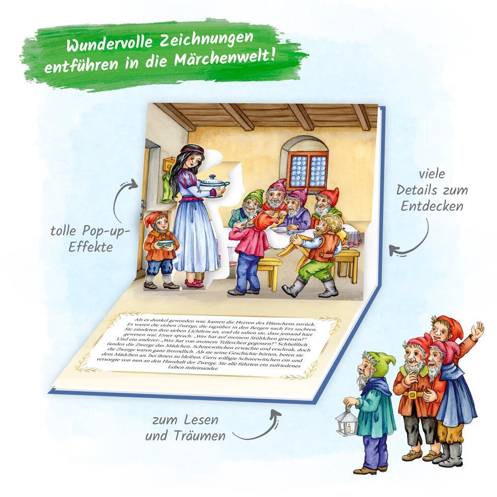 Bild: 9783965525610 | Trötsch Märchenbuch Pop-up-Buch Schneewittchen | KG | Buch | 10 S.