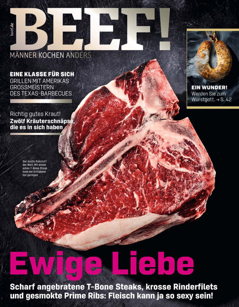 Cover: 9783517101491 | BEEF! Nr. 71(5/2022) | Männer kochen anders | GmbH | Taschenbuch