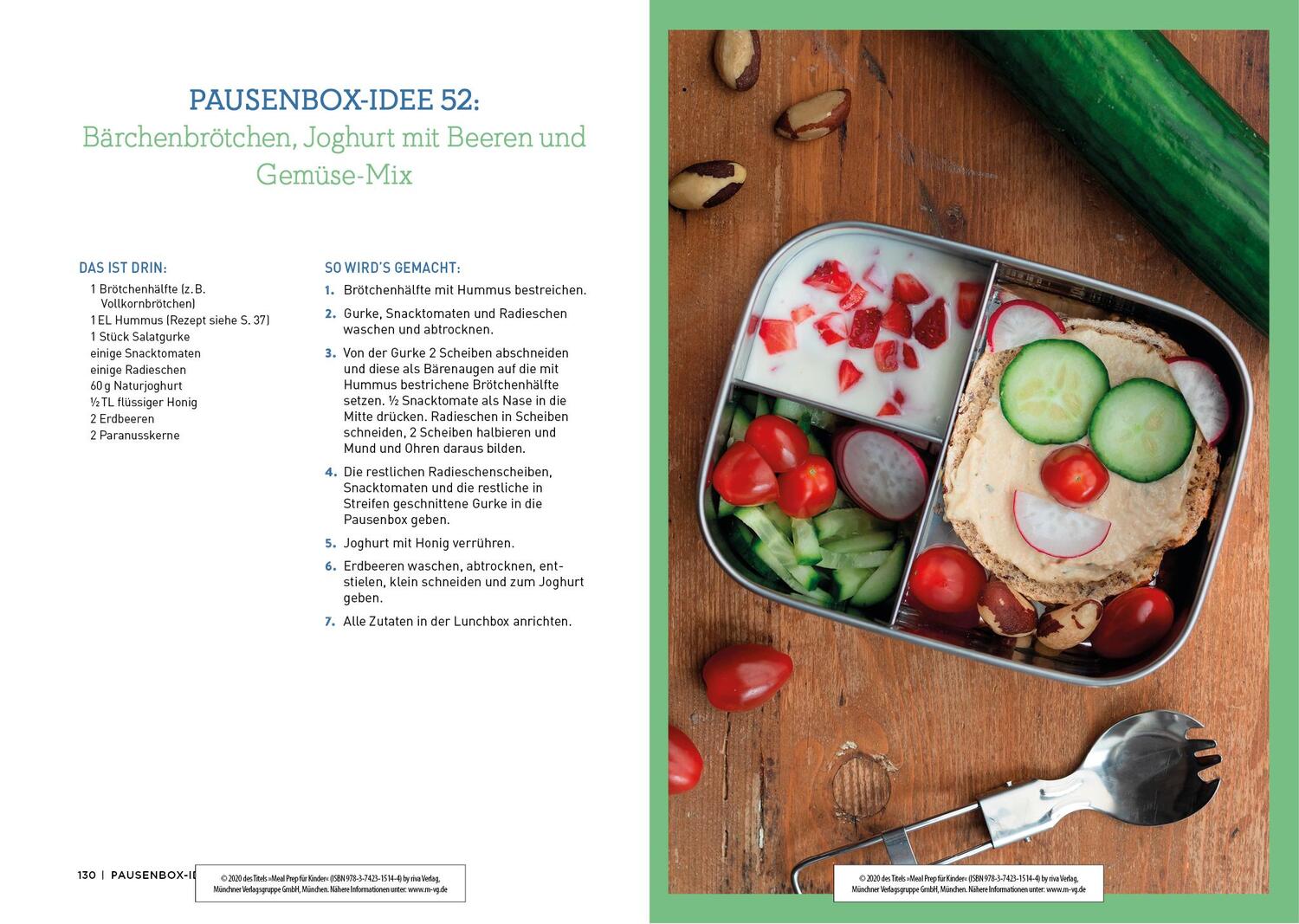 Bild: 9783742315144 | Meal Prep für Kinder | Veronika Pichl | Taschenbuch | Deutsch | 2020