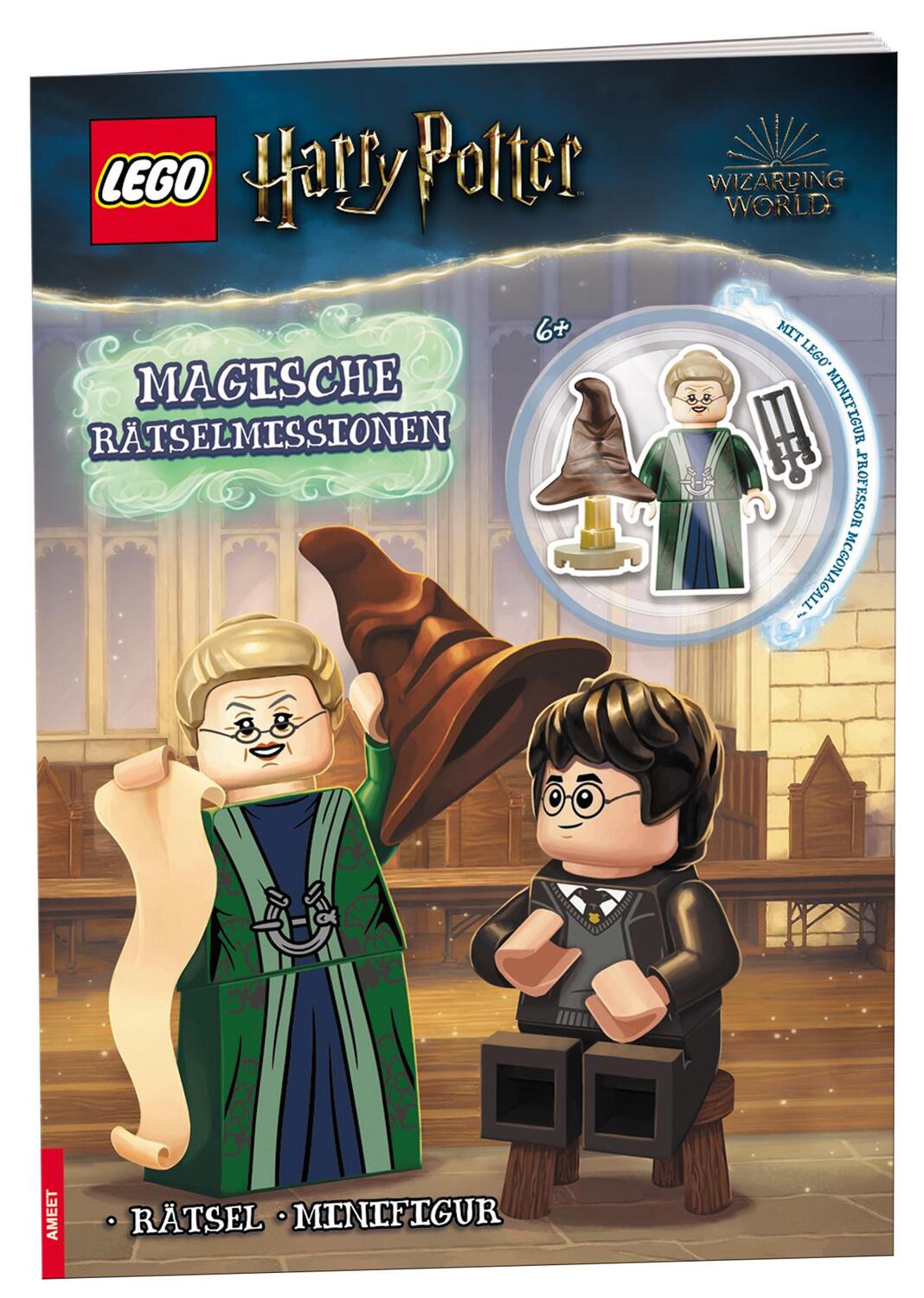 Cover: 9783960807667 | LEGO® Harry Potter(TM) - Magische Rätselmissionen | Taschenbuch | 2023