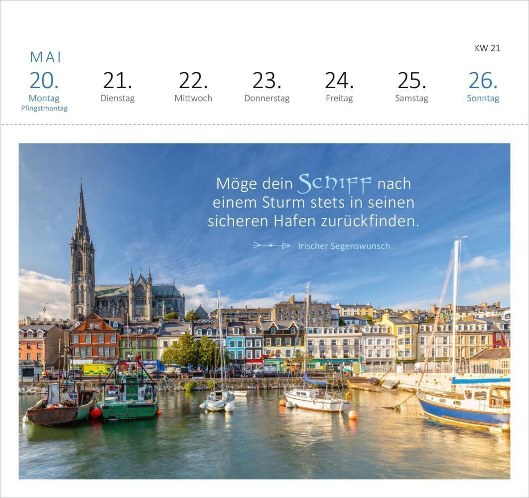 Bild: 4014489130062 | Postkartenkalender Irische Segenswünsche 2024 | Kalender | 108 S.