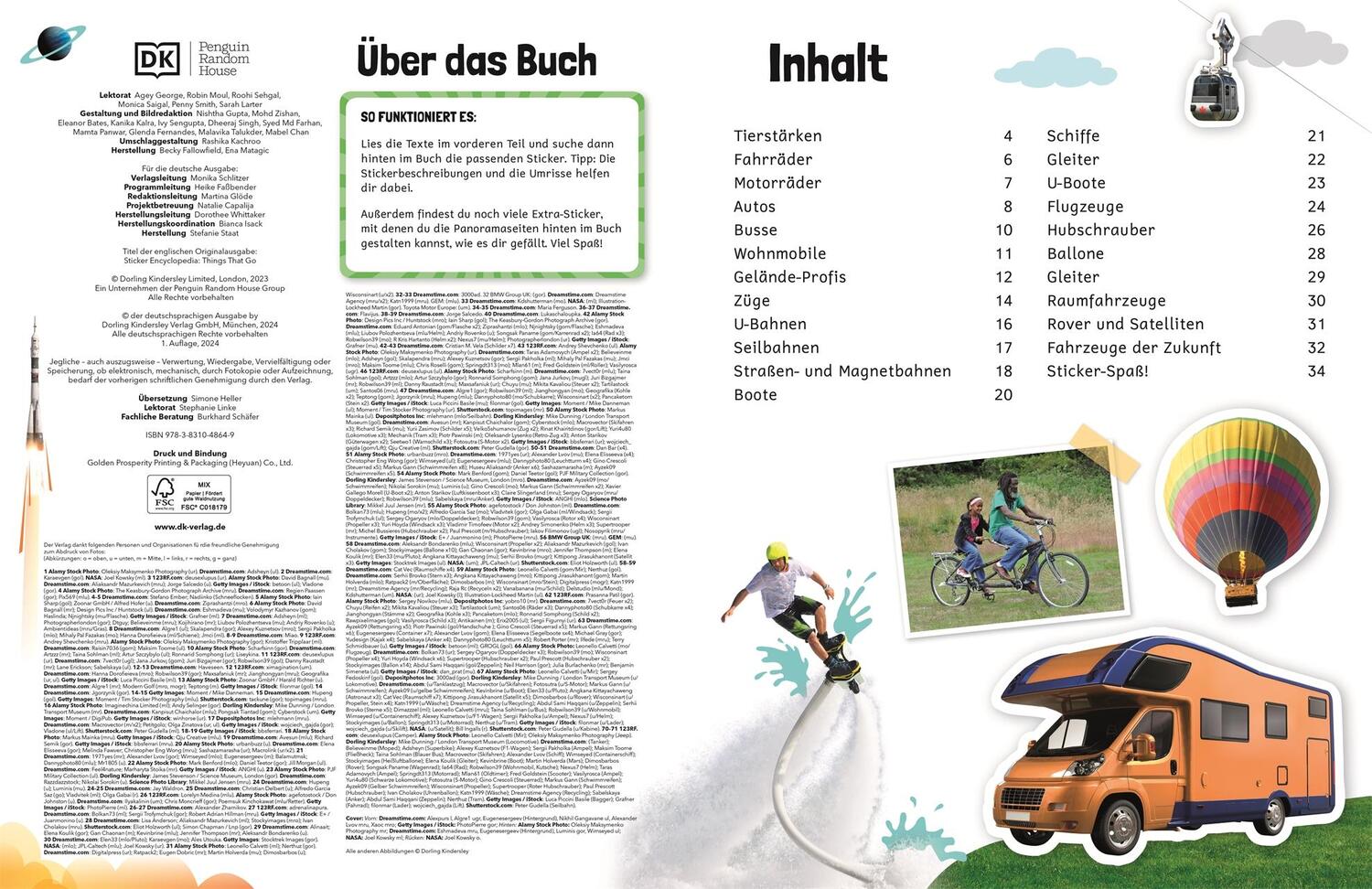 Bild: 9783831048649 | Sticker-Lexikon. Fahrzeuge | Taschenbuch | Mein Sticker-Lexikon | 2024
