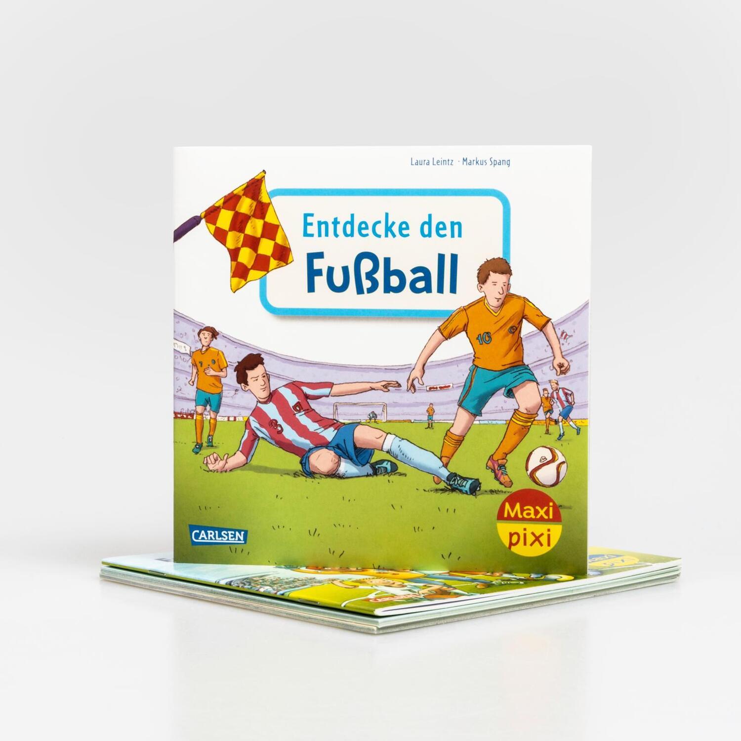 Bild: 9783551030658 | Maxi-Pixi-4er-Set 112: Fußballspaß (4x1 Exemplar) | Diverse | Box