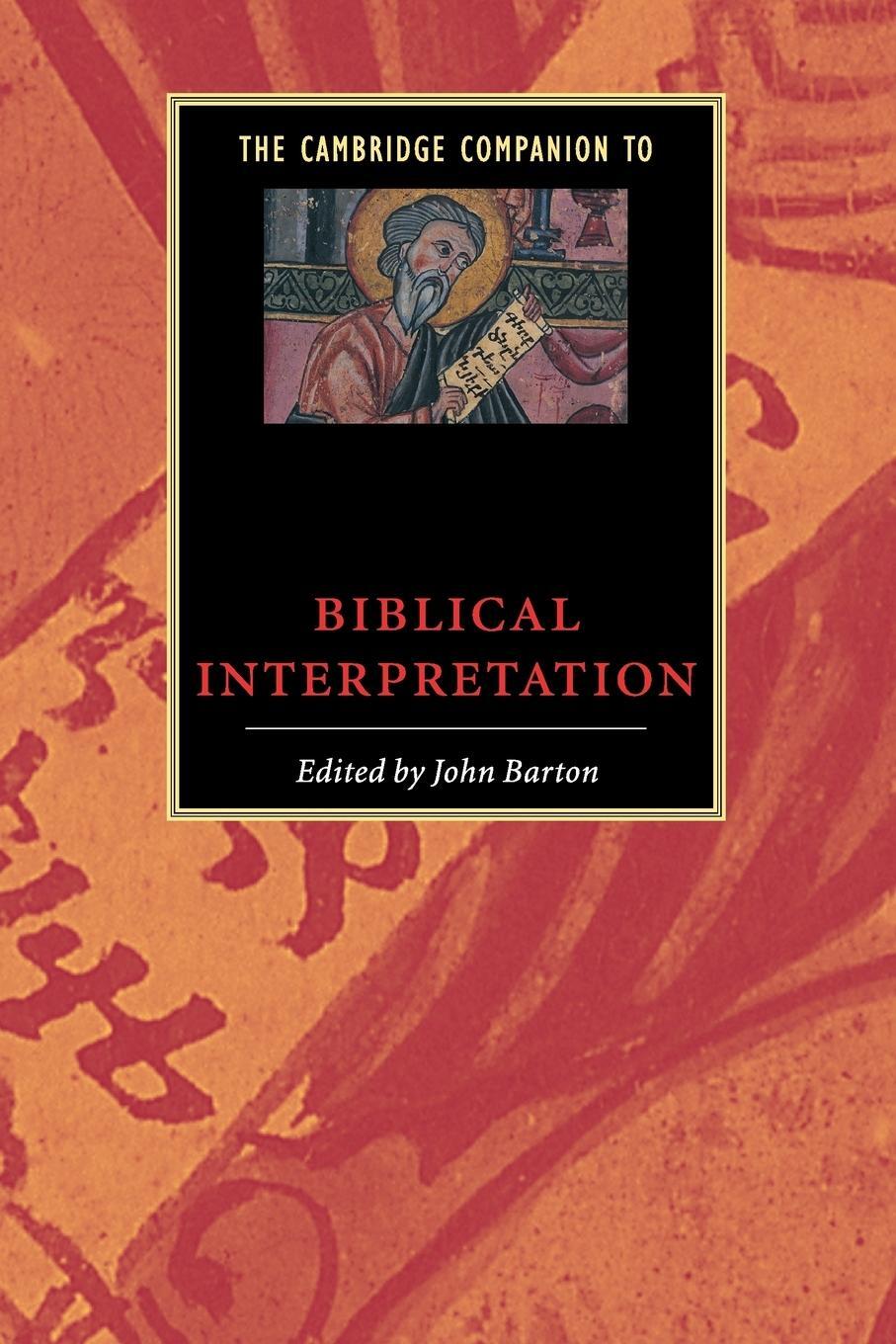 Cover: 9780521485937 | The Cambridge Companion to Biblical Interpretation | John Barton