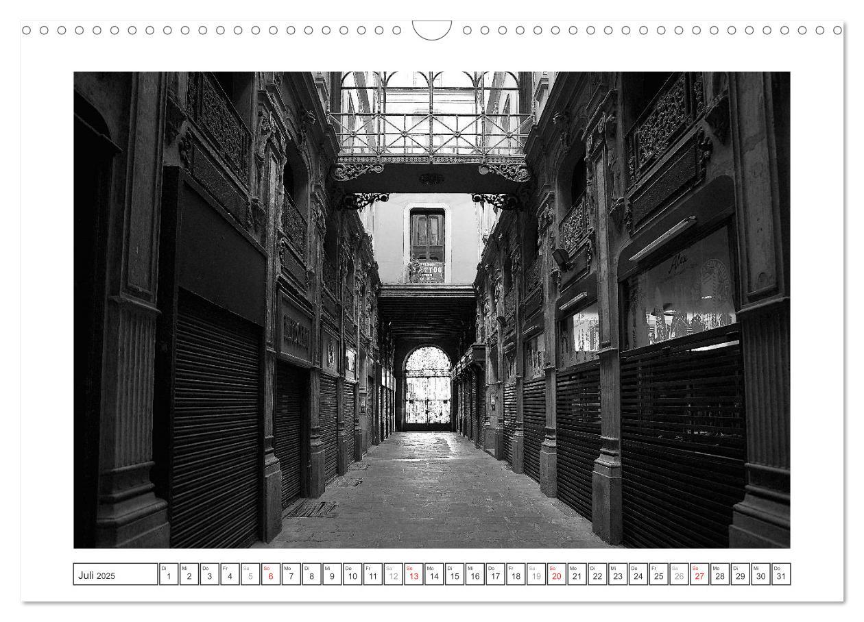 Bild: 9783435681228 | Barcelona Photografien in Schwarz / Weiß (Wandkalender 2025 DIN A3...