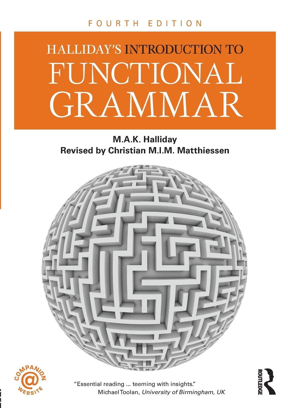 Cover: 9781444146608 | Halliday's Introduction to Functional Grammar | Halliday (u. a.)