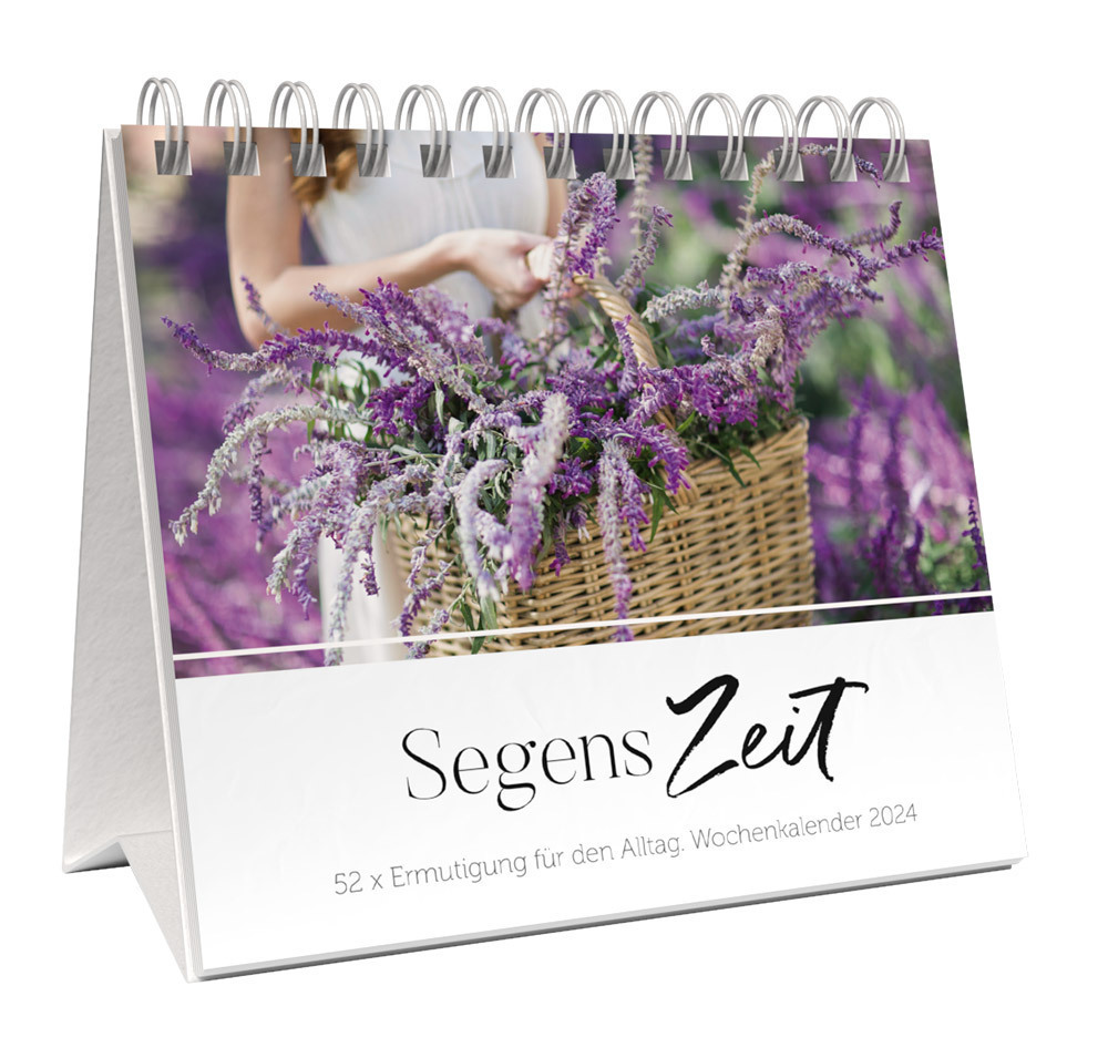 Cover: 9783986950156 | Segenszeit 2024 - Tischkalender | Kalender | 53 S. | Deutsch | 2024