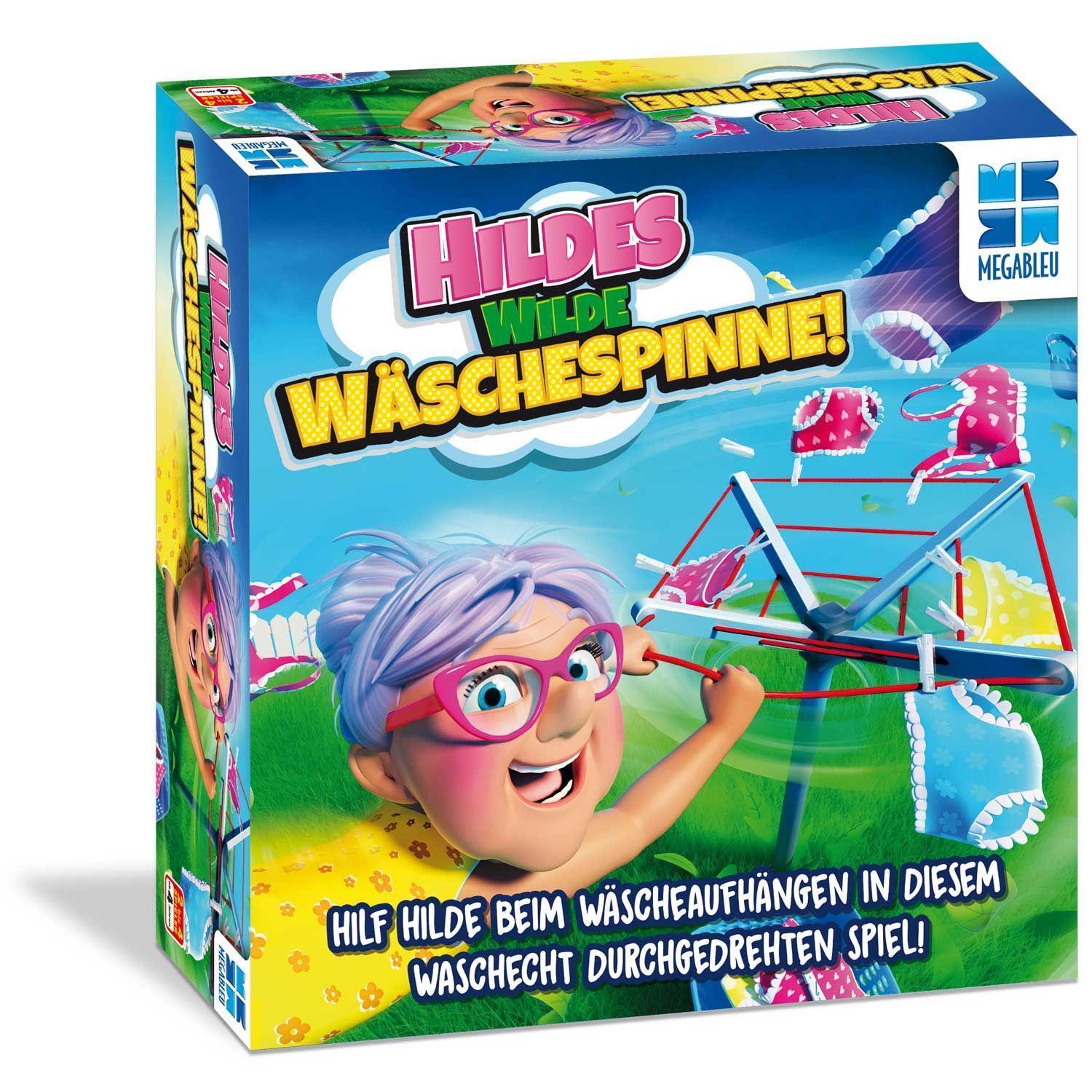Cover: 3760046784940 | Hilde's wilde Wäschespinne | Megableu | Spiel | Deutsch | 2022