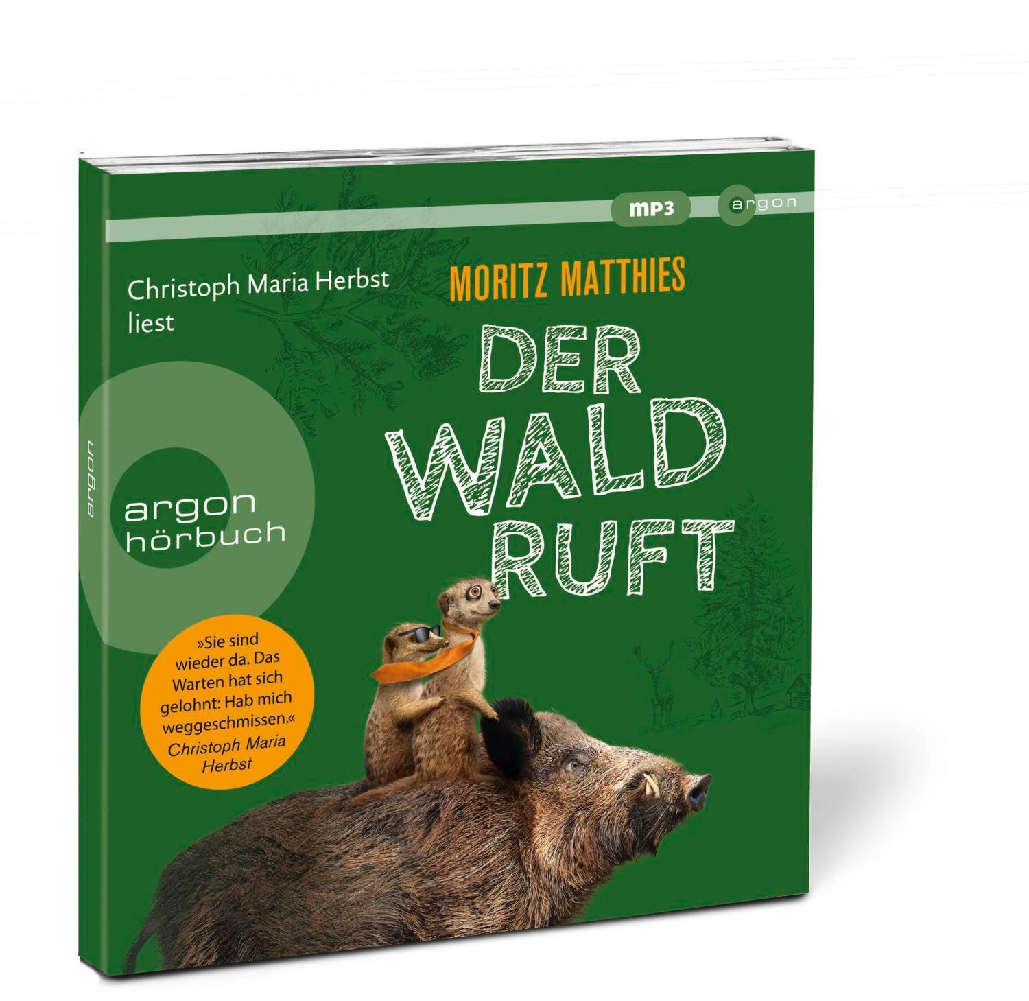 Bild: 9783839818077 | Der Wald ruft | Moritz Matthies | MP3 | Erdmännchen-Krimi | 444 Min.