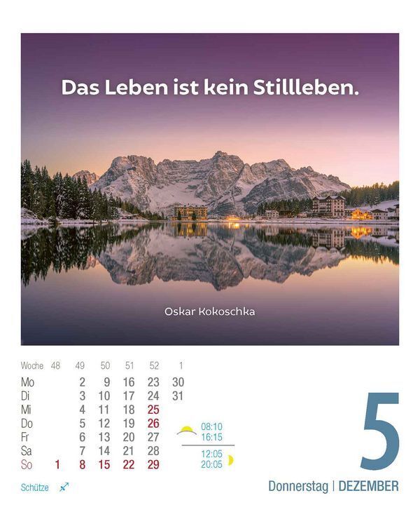 Bild: 9783731870432 | Lebensweisheiten 2024 | Korsch Verlag | Kalender | 328 S. | Deutsch