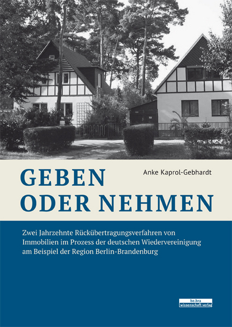 Cover: 9783954102082 | Geben oder Nehmen | Anke Kaprol-Gebhardt | Buch | 312 S. | Deutsch