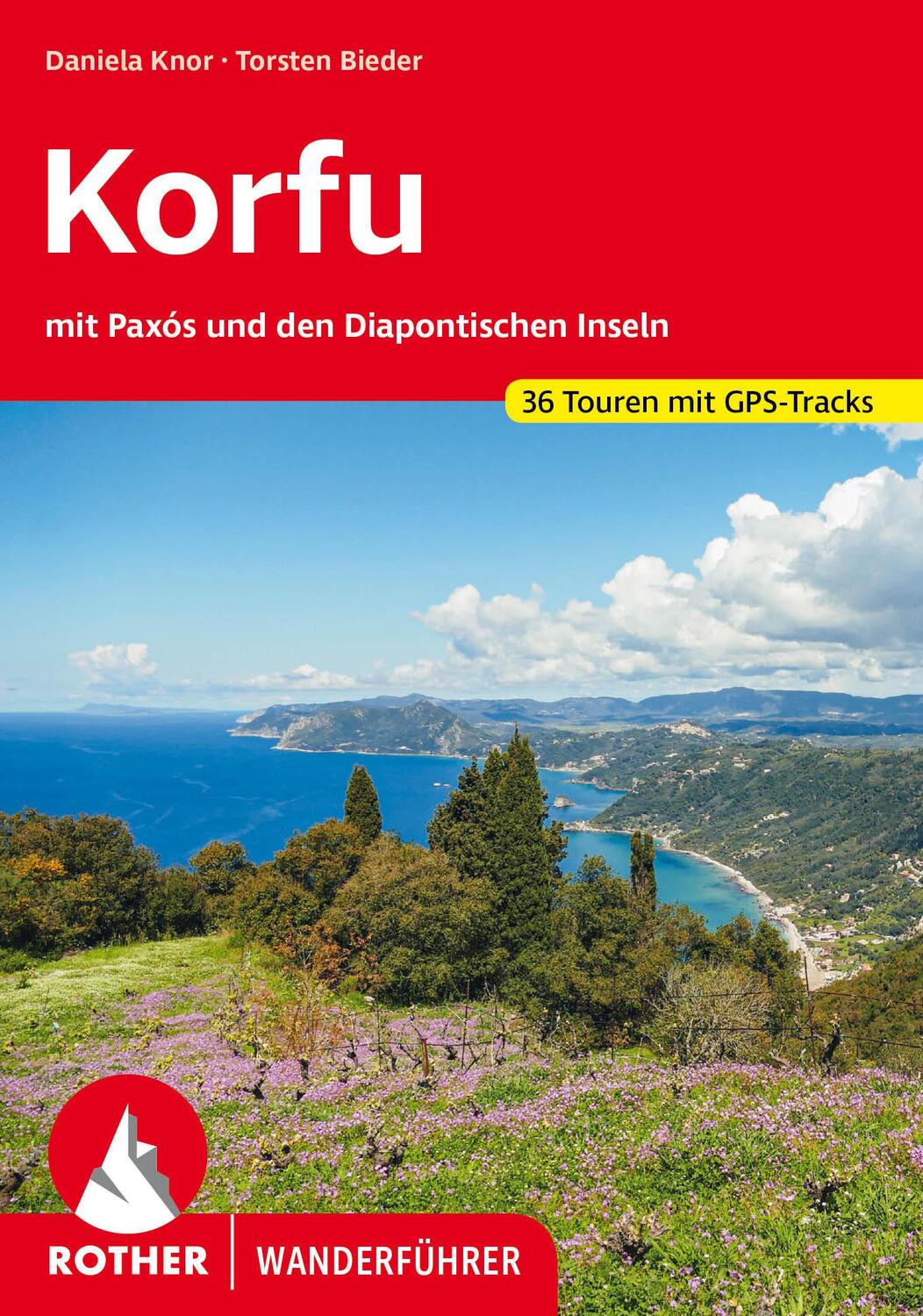 Cover: 9783763347315 | Korfu | Daniela Knor (u. a.) | Taschenbuch | Rother Wanderführer