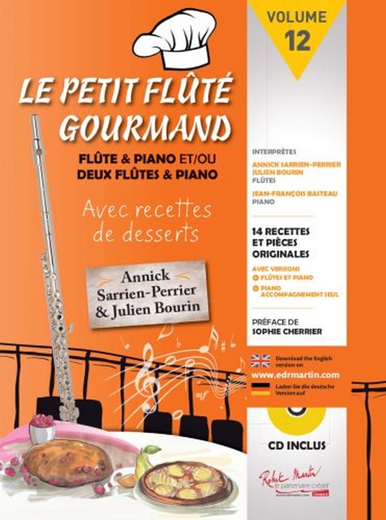 Cover: 9790231058734 | Petit Flute Gourmand | Annick Sarrien Perrier_Julien Bourin