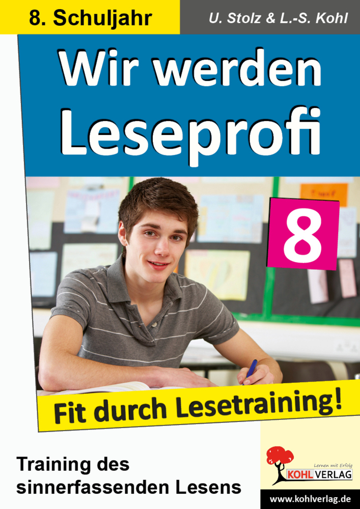 Cover: 9783866327689 | 8. Schuljahr | Fit durch Lesetraining! | Ulrike Stolz (u. a.) | Buch