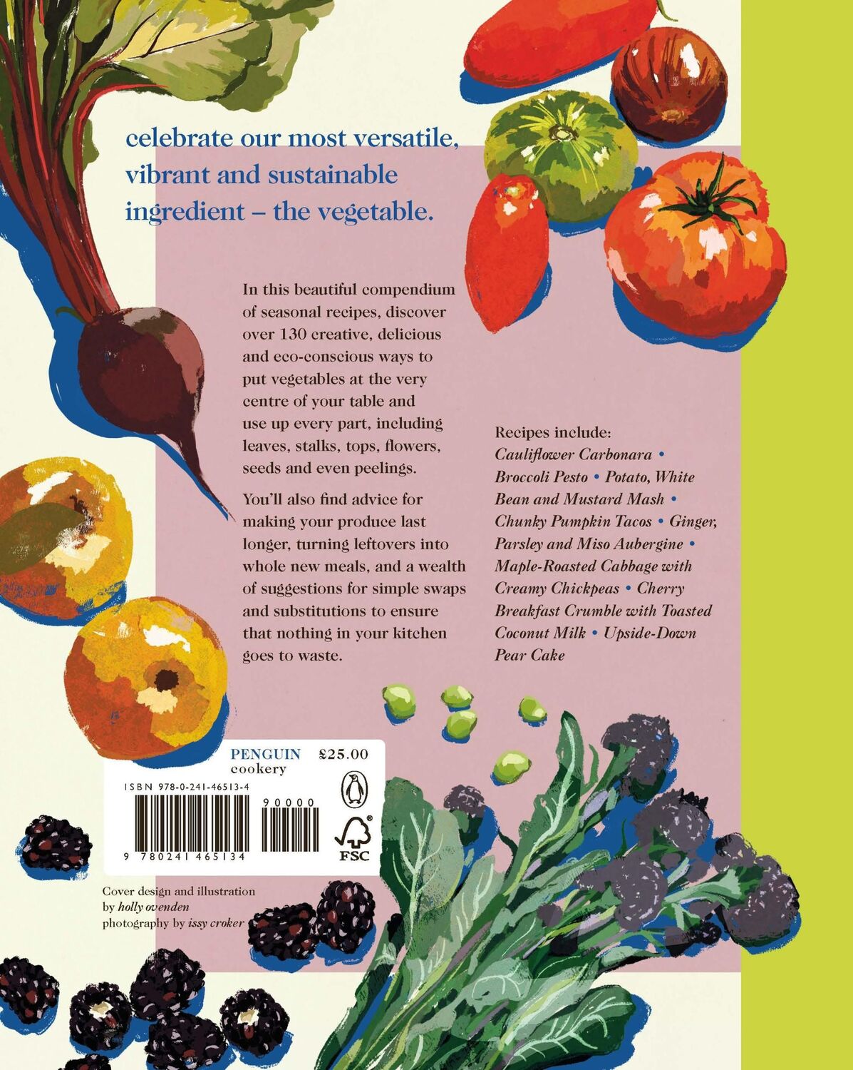 Rückseite: 9780241465134 | The Whole Vegetable | Sustainable and delicious vegan recipes | Gordon