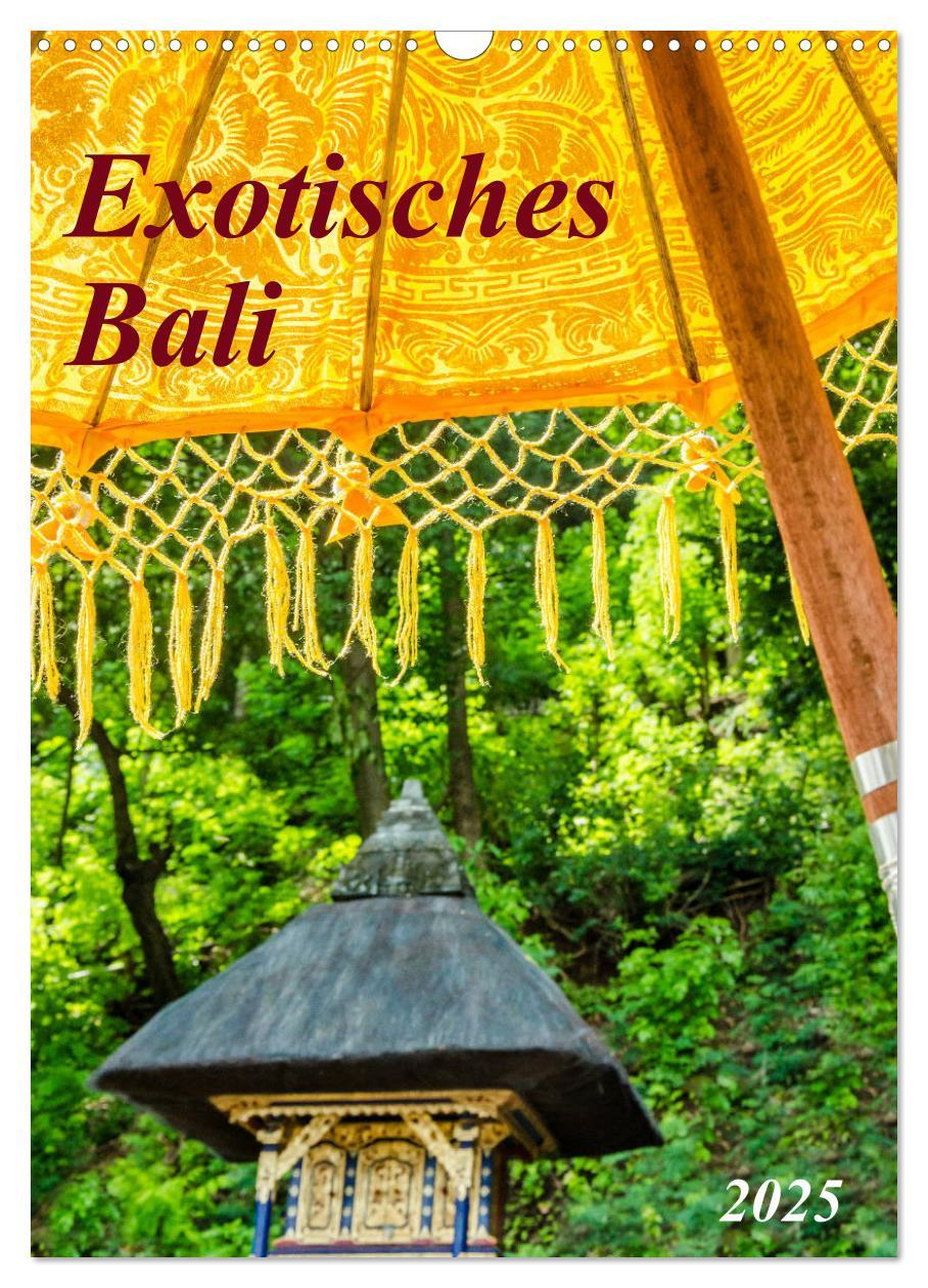 Cover: 9783435940288 | Exotisches Bali (Wandkalender 2025 DIN A3 hoch), CALVENDO...