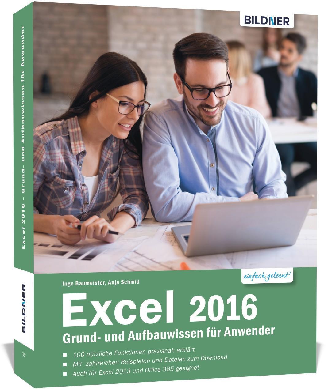 Cover: 9783832803056 | Excel 2016 Grund- und Aufbauwissen für Anwender | Baumeister (u. a.)