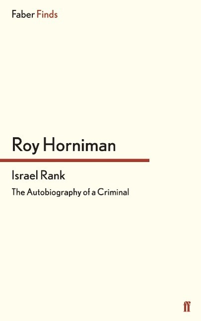 Cover: 9780571315376 | Israel Rank | Roy Horniman | Taschenbuch | Paperback | 418 S. | 2014