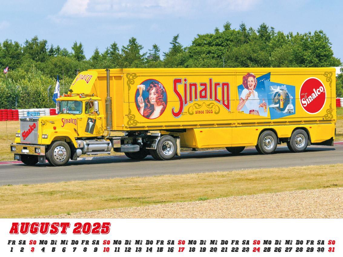 Bild: 9783948794705 | Showtrucks Kalender 2025 | Showtrucks mit Airbrushkunst | Frank Pommer