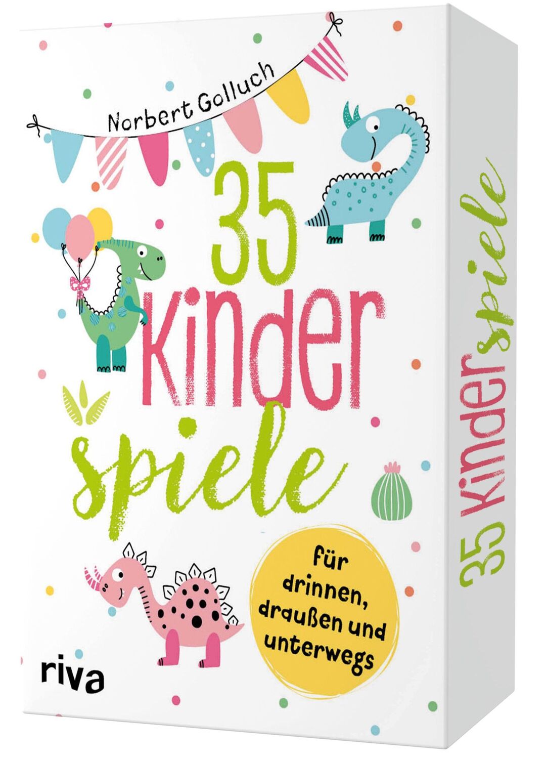 Cover: 9783742313300 | 35 Kinderspiele für drinnen, draußen und unterwegs | Norbert Golluch