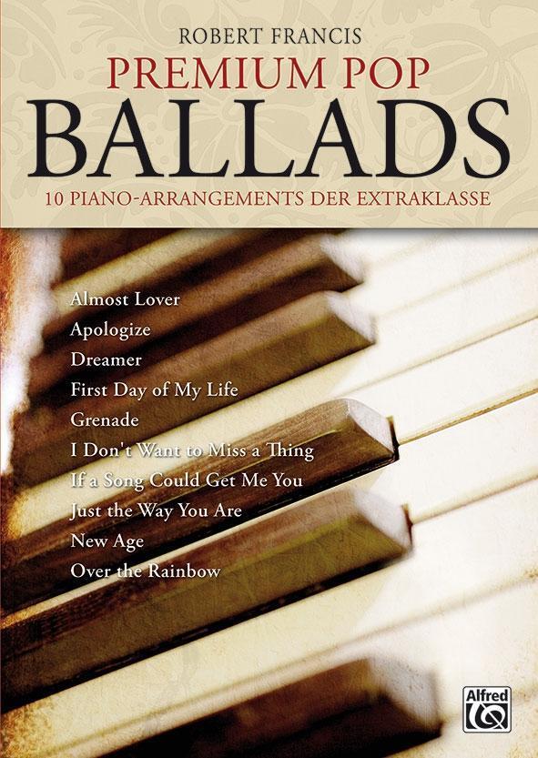 Cover: 9783943638417 | Premium POP Ballads | 10 Piano-Arrangements der Extraklasse, Mit CD