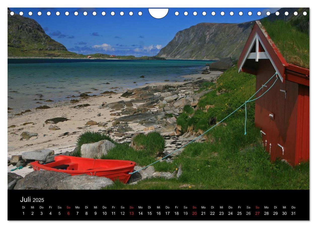 Bild: 9783435795765 | Norwegen 2025 (Wandkalender 2025 DIN A4 quer), CALVENDO Monatskalender