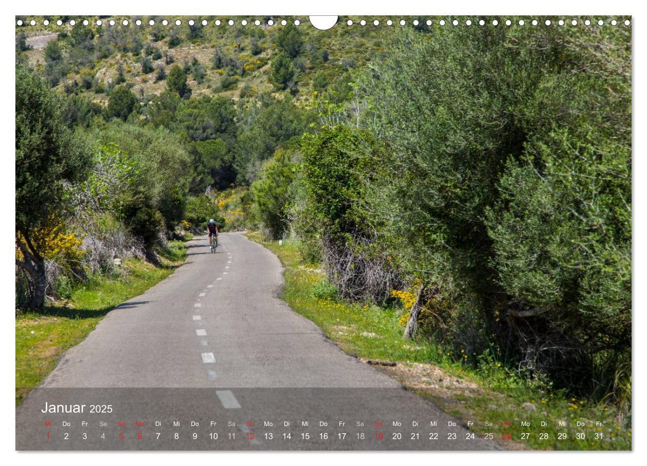 Bild: 9783435607549 | Mit dem Rennrad auf Mallorca (Wandkalender 2025 DIN A3 quer),...