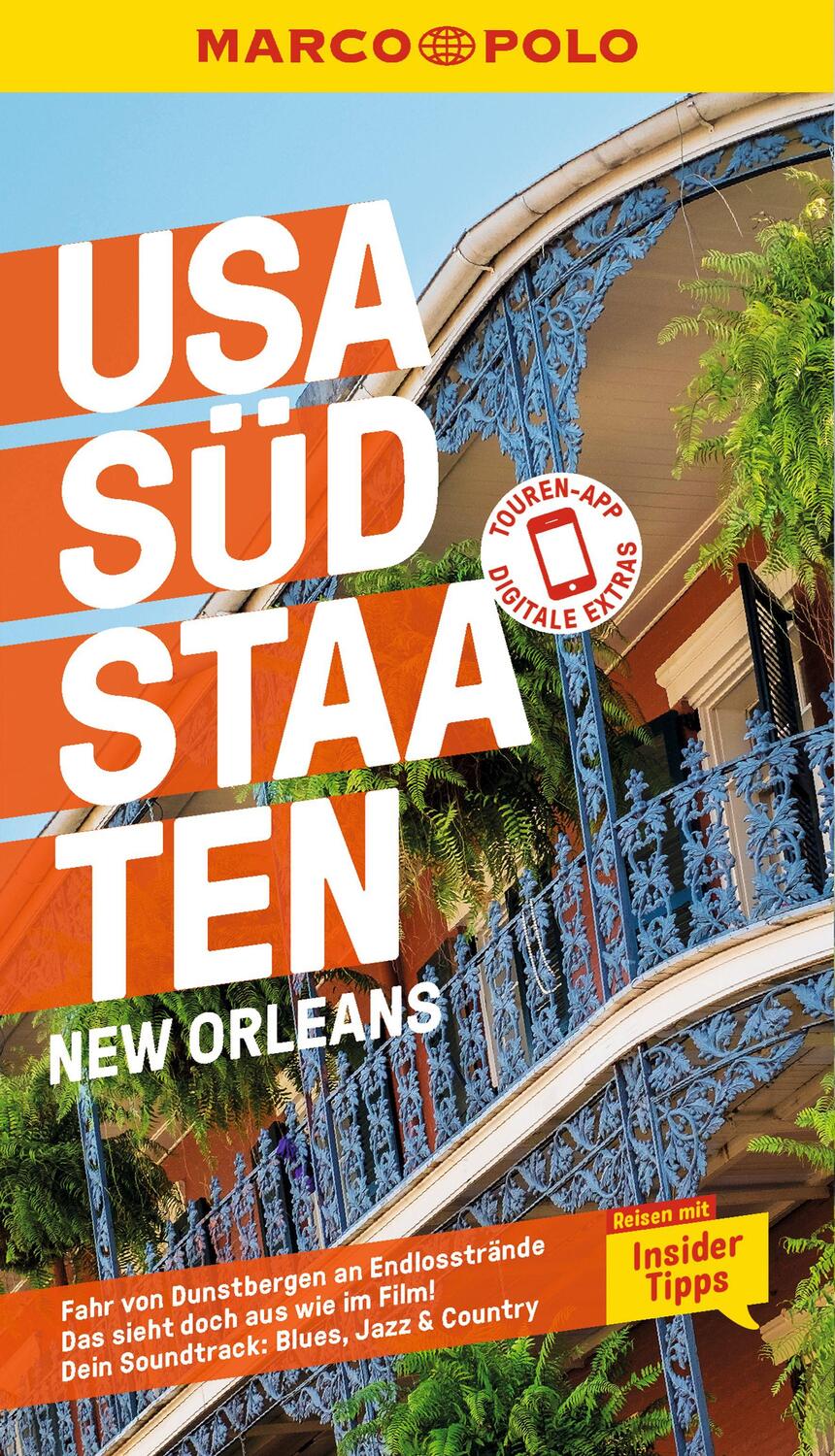 Cover: 9783829751292 | MARCO POLO Reiseführer USA Südstaaten, New Orleans | Ole Helmhausen