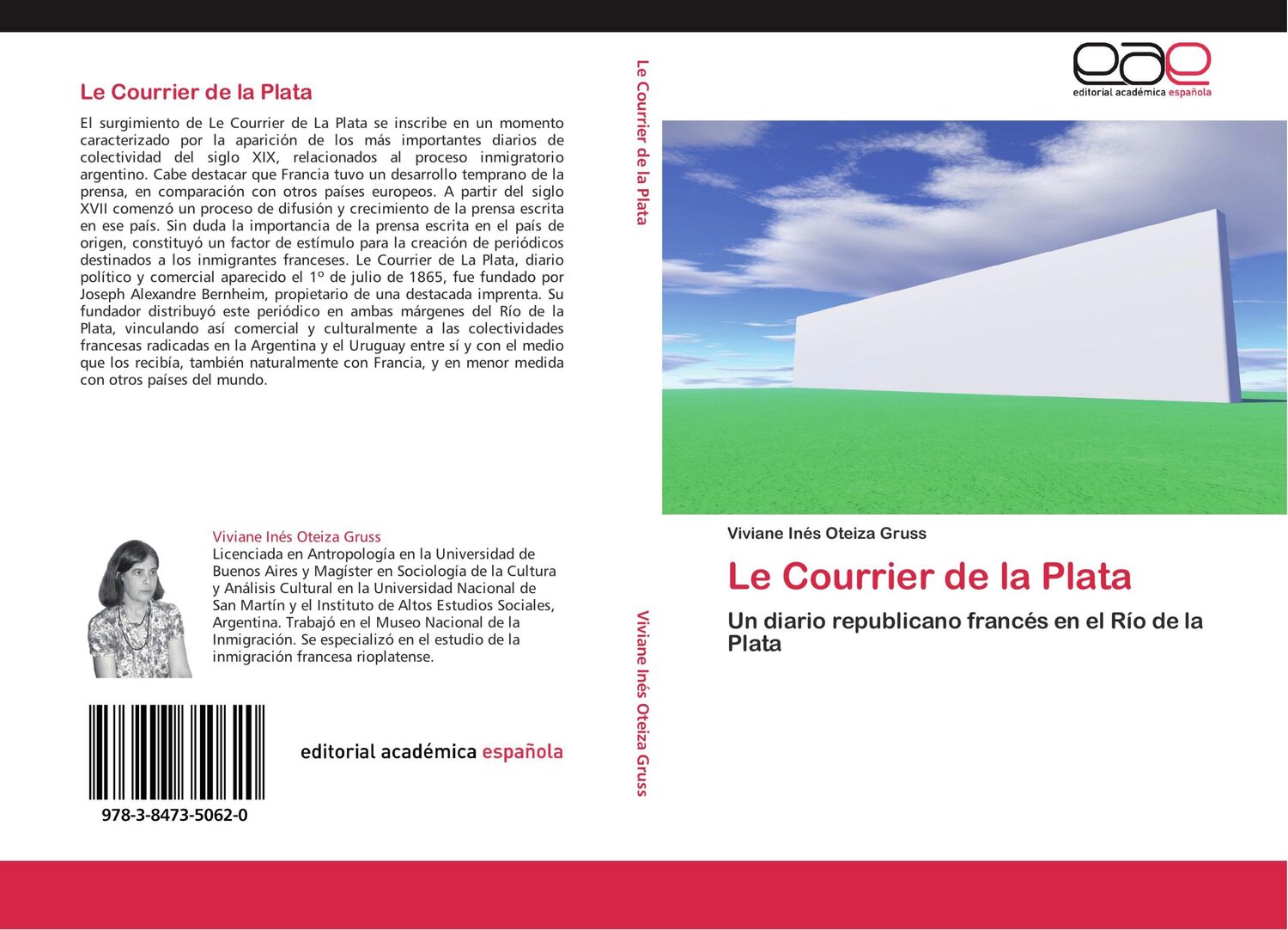 Cover: 9783847350620 | Le Courrier de la Plata | Viviane Inés Oteiza Gruss | Taschenbuch