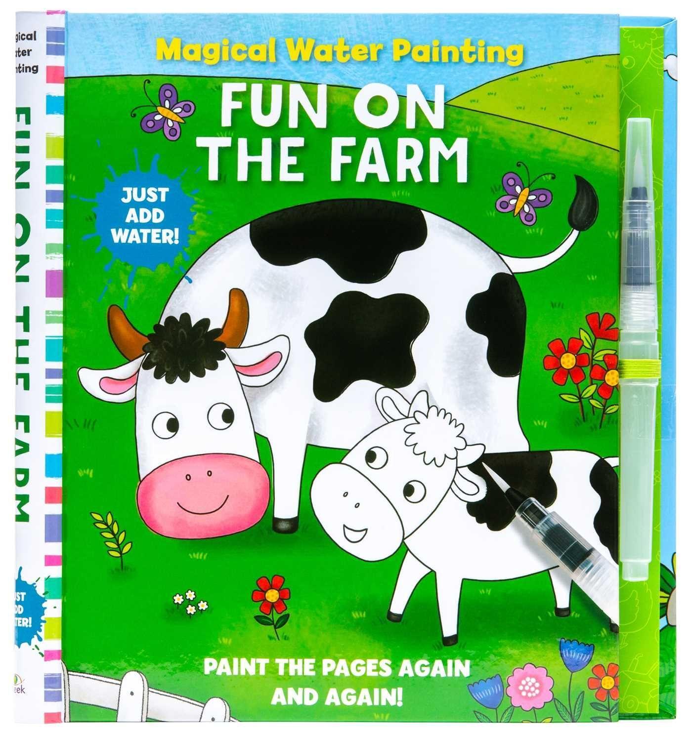 Cover: 9781647227302 | Magical Water Painting: Fun on the Farm: (Art Activity Book, Books...
