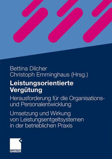 Cover: 9783834913555 | Leistungsorientierte Vergütung | Christoph Emminghaus (u. a.) | Buch